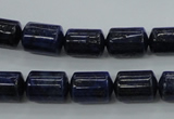 CNL883 15.5 inches 9*12mm tube natural lapis lazuli gemstone beads