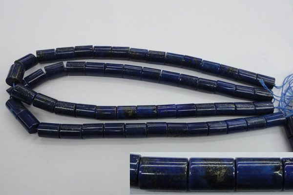 CNL887 15.5 inches 10*14mm tube natural lapis lazuli gemstone beads