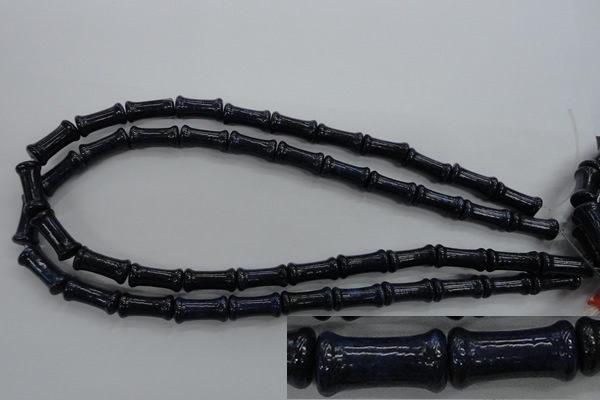CNL913 15.5 inches 8*18mm bone natural lapis lazuli gemstone beads