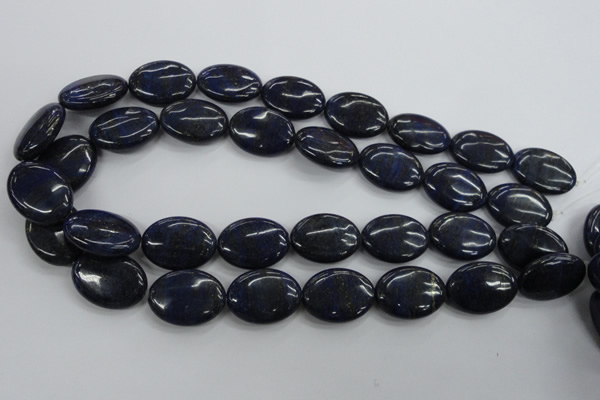 CNL945 15.5 inches 18*25mm oval natural lapis lazuli gemstone beads