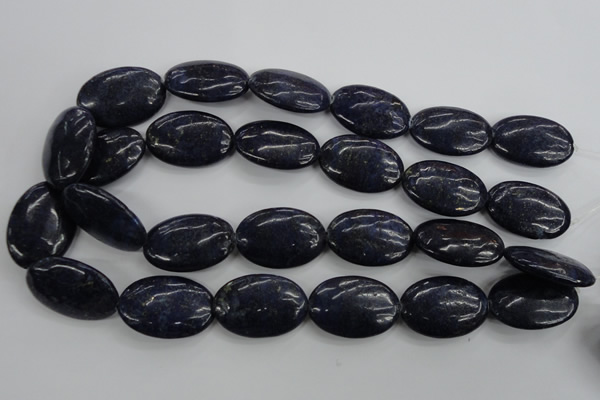 CNL946 15.5 inches 20*30mm oval natural lapis lazuli gemstone beads