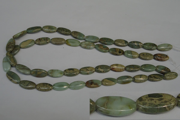 CNS216 15.5 inches 10*18mm marquise natural serpentine jasper beads