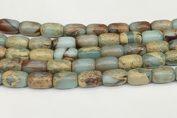 CNS312 15.5 inches 12*16mm drum serpentine jasper beads