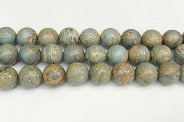 CNS338 15.5 inches 20mm round serpentine jasper beads wholesale