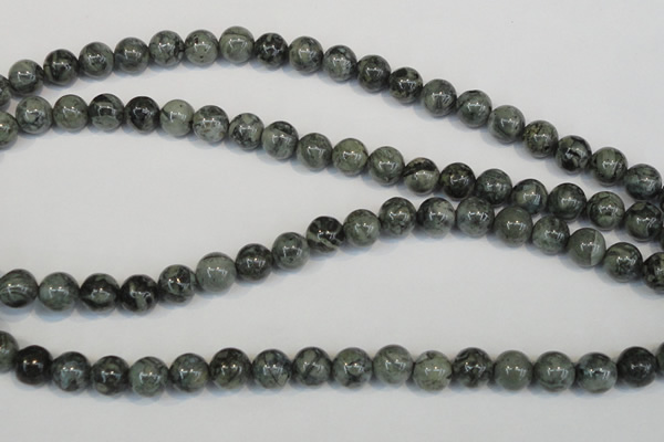 CNS402 15.5 inches 8mm round natural serpentine jasper beads