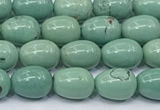CNT565 15.5 inches 6*8mm teardrop turquoise gemstone beads