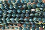 COIN188 15 inches 6mm faceted coin jasper beads