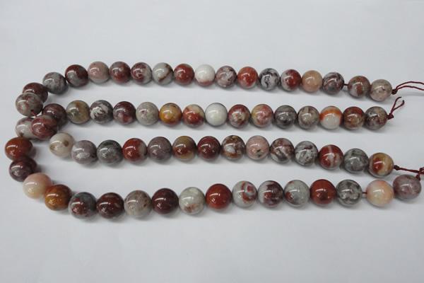 COJ205 15.5 inches 12mm round blood stone beads wholesale
