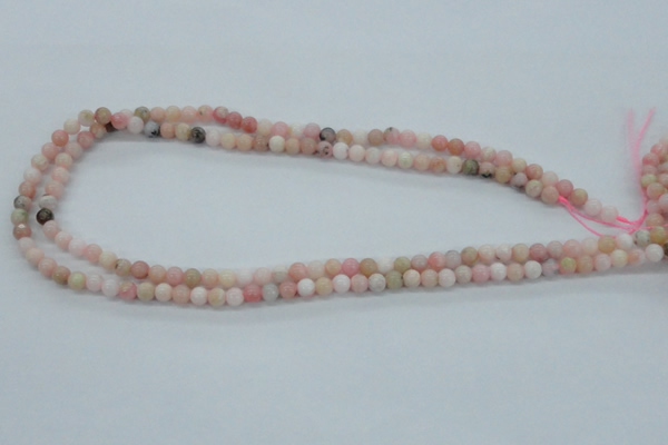 COP01 15.5 inches 5mm round natural pink opal beads wholesale