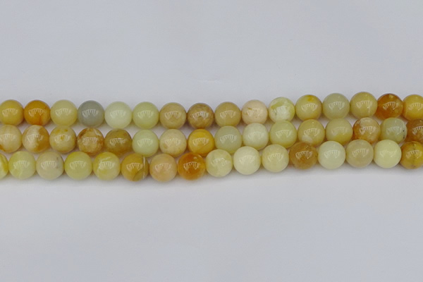 COP1428 15.5 inches 10mm round yellow opal beads wholesale