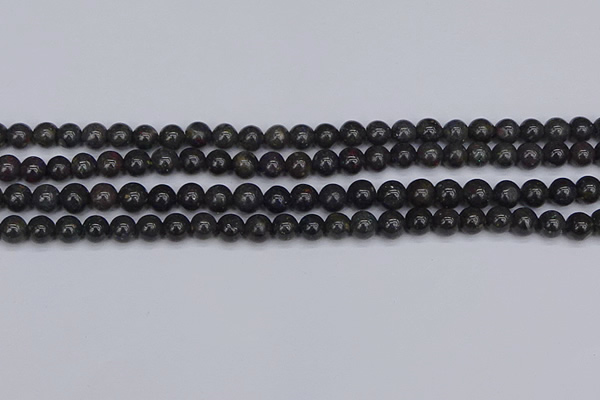 COP1441 15.5 inches 6mm round blue opal gemstone beads