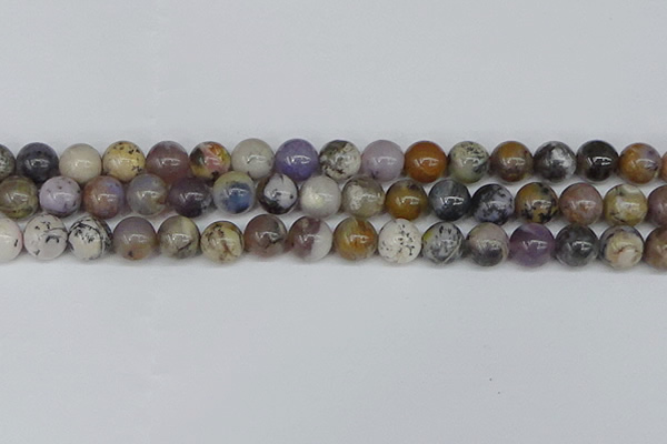COP1514 15.5 inches 12mm round amethyst sage opal beads wholesale