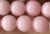 COP1779 15.5 inches 8mm round Chinese pink opal gemstone beads