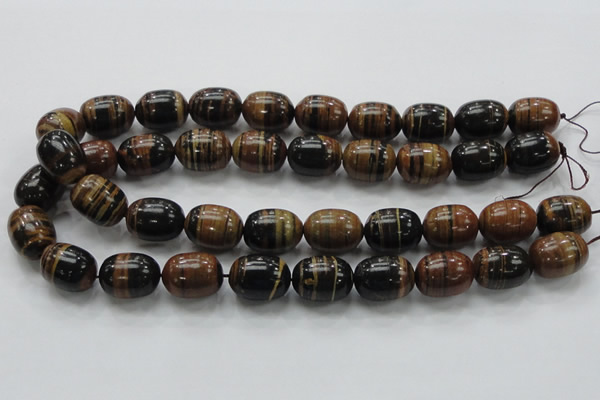 COP227 15.5 inches 15*20mm egg-shaped natural brown opal gemstone beads