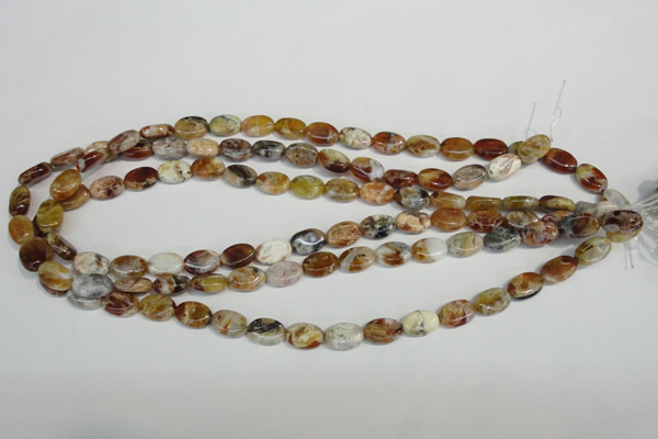 COP314 15.5 inches 8*12mm oval brandy opal gemstone beads wholesale