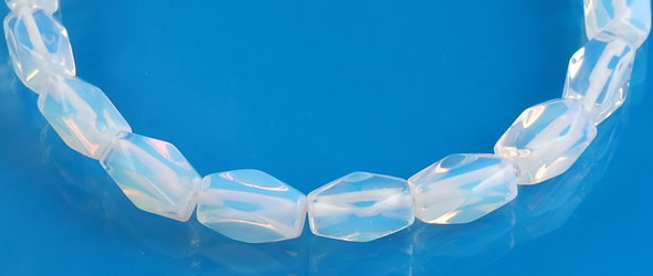 COP33 9*15mm faceted brick shape opal gemstone beads Wholesale