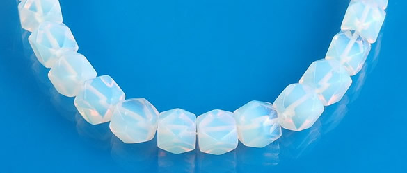 COP34 11*11mm faceted cube shape opal gemstone beads Wholesale