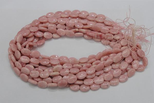 COP63 15.5 inches 10*14mm oval natural pink opal gemstone beads