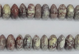 COT07 15.5 inches 5*10mm rondelle osmanthus stone beads