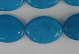 COV161 15.5 inches 18*25mm oval candy jade beads wholesale