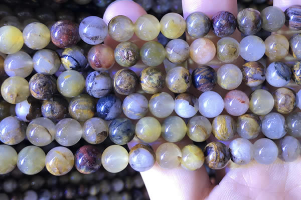 CPB1024 15.5 inches 8mm round natural pietersite beads