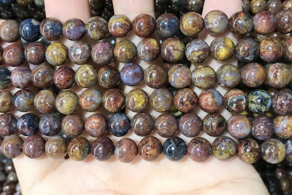 CPB1041 15.5 inches 8mm round pietersite gemstone beads