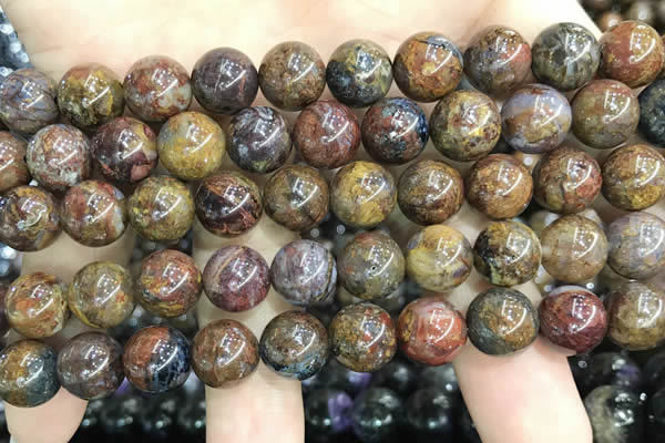 CPB1042 15.5 inches 10mm round pietersite gemstone beads