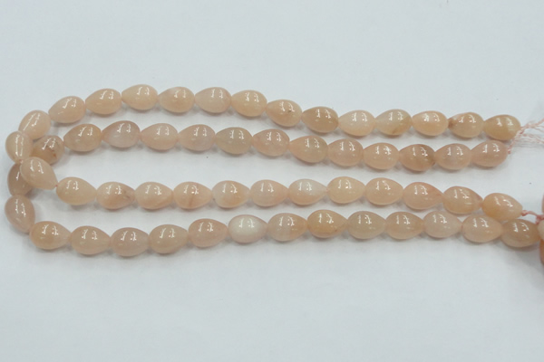 CPI02 15.5 inches 10*14mm teardrop pink aventurine jade beads