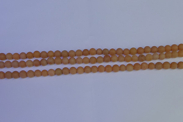 CPI301 15.5 inches 6mm round matte red aventurine beads wholesale