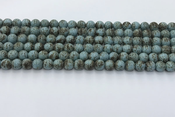 CPL100 15.5 inches 6mm round linden beads wholesale