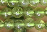CPO130 15.5 inches 5mm round natural peridot beads wholesale