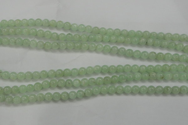 CPR301 15.5 inches 6mm round natural prehnite beads wholesale