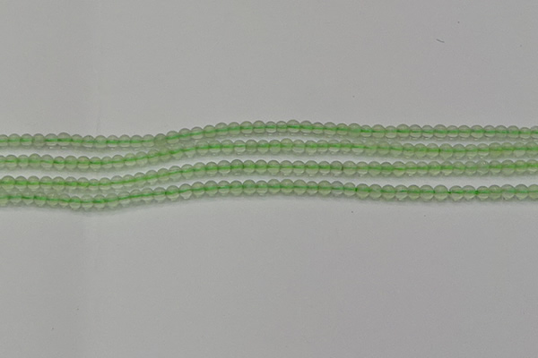CPR320 15.5 inches 3mm round natural prehnite gemstone beads