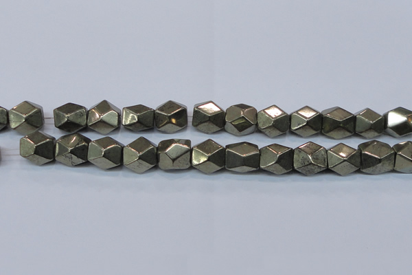 CPY611 15.5 inches 13*16mm nuggets pyrite gemstone beads