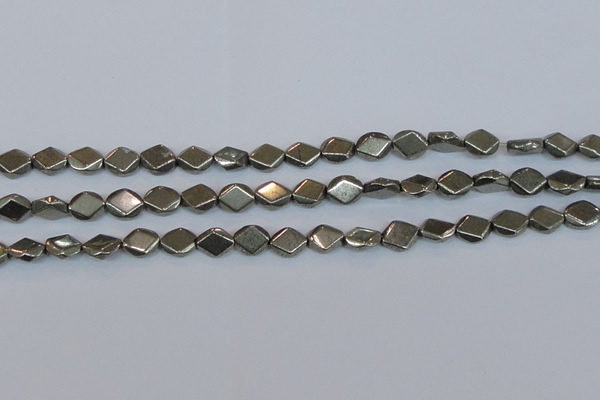 CPY652 15.5 inches 8*10mm pyrite gemstone beads wholesale
