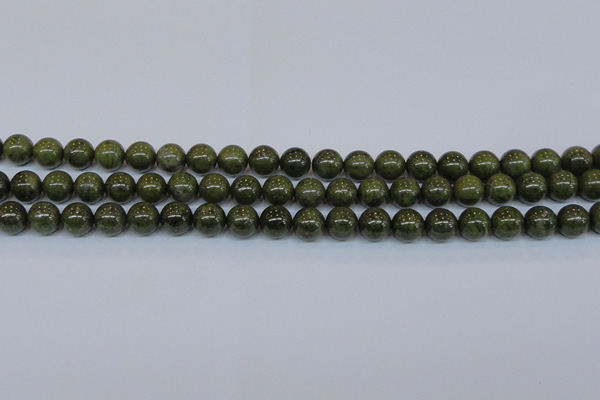 CPY753 15.5 inches 10mm round pyrite gemstone beads wholesale
