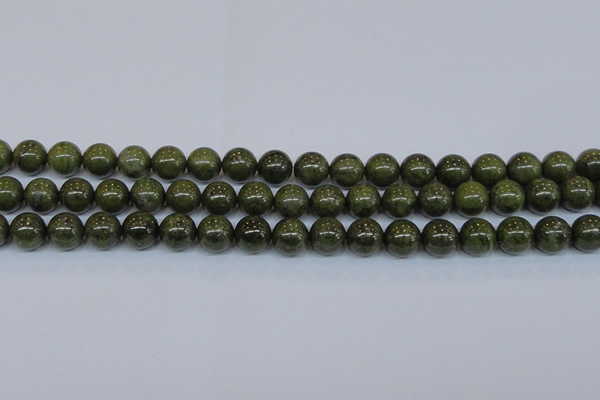 CPY754 15.5 inches 12mm round pyrite gemstone beads wholesale