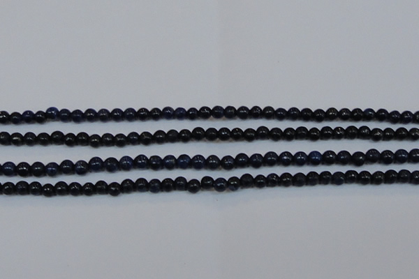 CPY770 15.5 inches 4mm round pyrite gemstone beads wholesale