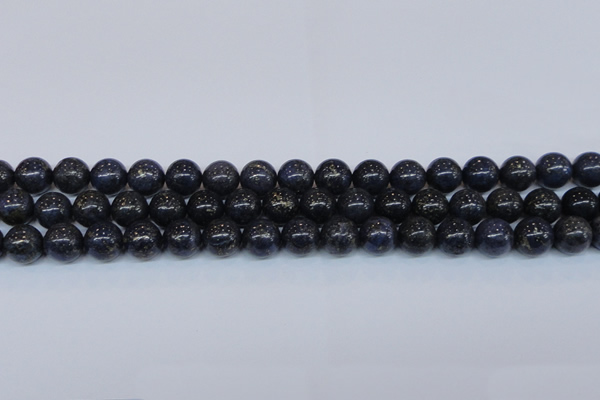 CPY774 15.5 inches 12mm round pyrite gemstone beads wholesale