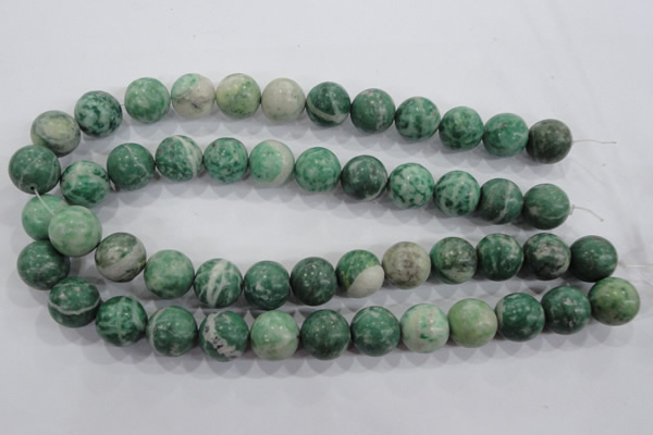 CQJ07 15.5 inches 16mm round Qinghai jade beads wholesale