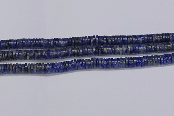 CRB1023 15.5 inches 2*7mm heishi sodalite beads wholesale