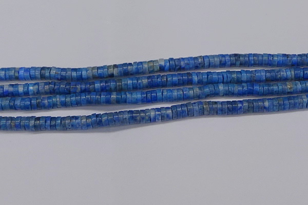 CRB1026 15.5 inches 2*5mm heishi lapis lazuli beads wholesale