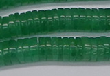 CRB1032 15.5 inches 2*6mm heishi green aventurine beads wholesale