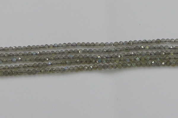 CRB1202 15.5 inches 3*4mm faceted rondelle labradorite beads