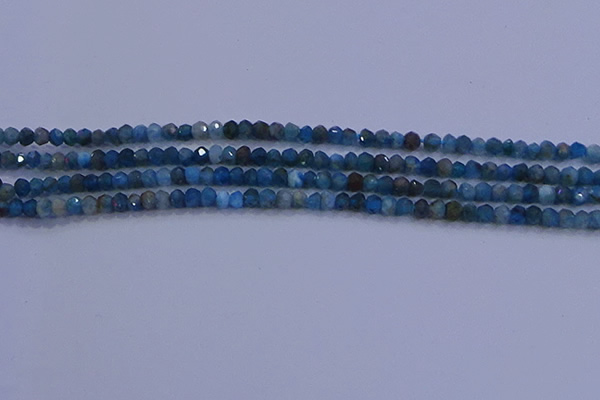 CRB1897 15.5 inches 2*3mm faceted rondelle apatite beads