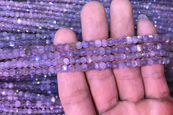 CRB1981 15.5 inches 3*5mm faceted rondelle labradorite beads