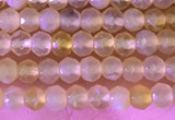 CRB2216 15.5 inches 2*3mm faceted rondelle yellow opal beads