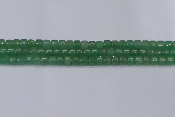 CRB2503 15.5 inches 6*8mm rondelle green aventurine beads