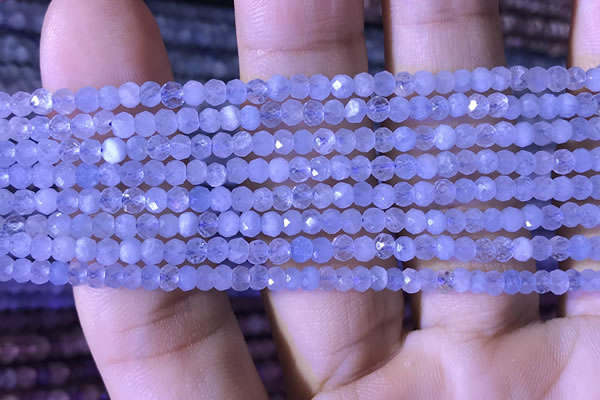 CRB2626 15.5 inches 2*3mm faceted rondelle aquamarine beads