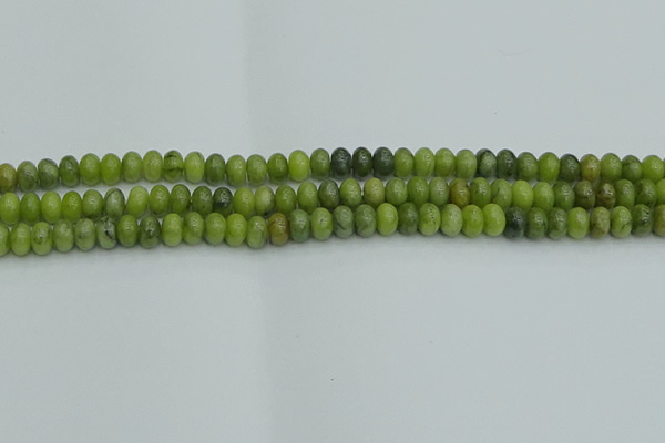 CRB2835 15.5 inches 4*6mm rondelle Chinese chrysoprase beads